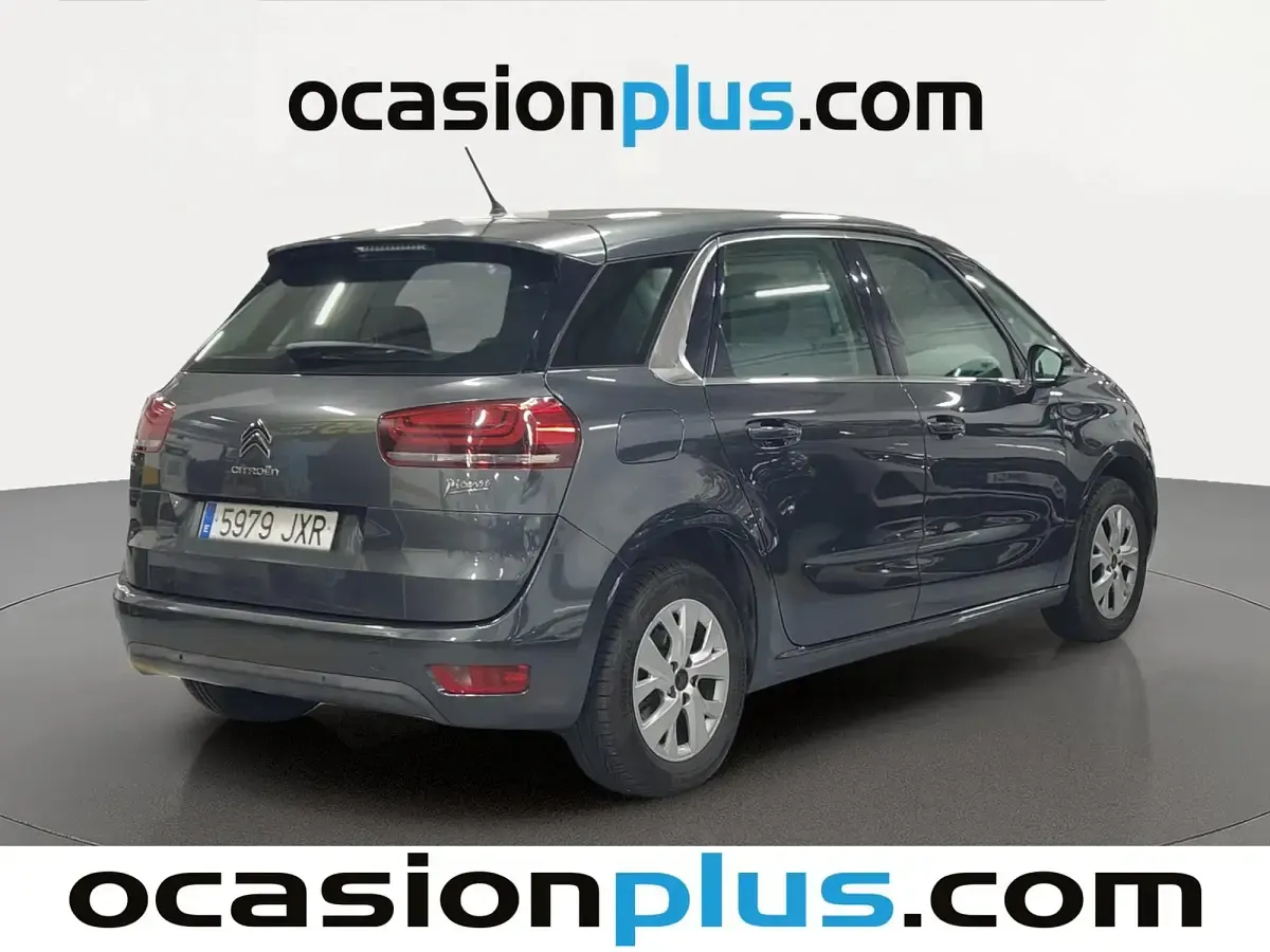 Usado Citroën C4 Live 100 CV (73 kW) 2017 Gris Monovolumen