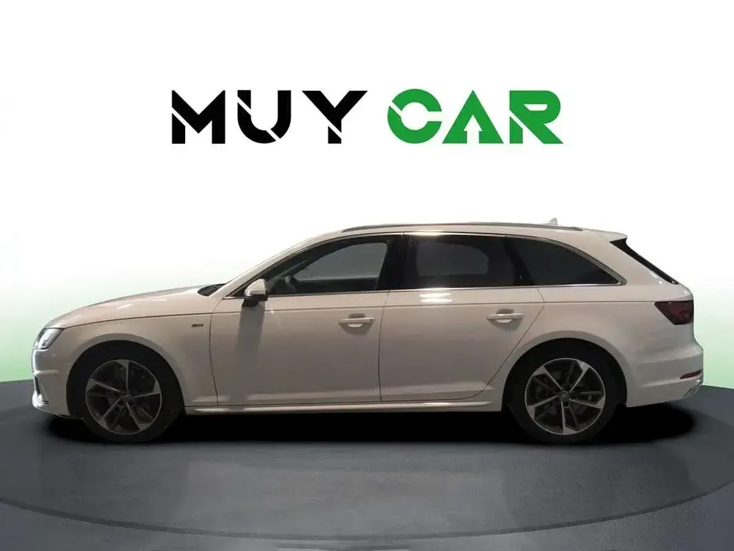 Usado Audi A4 S-Line 190 CV (139 kW) 2019 Blanco Familiar