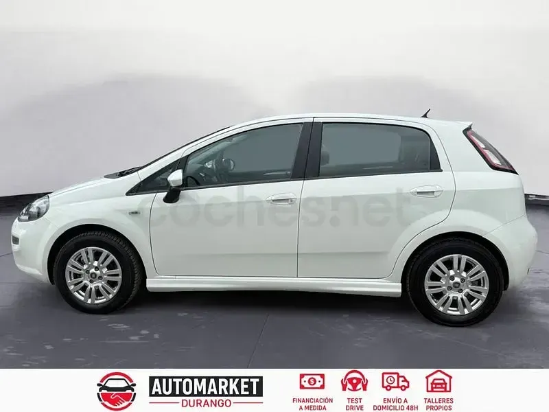 Usado Fiat Punto Easy 69 CV (50 kW) 2014 Blanco Utilitario