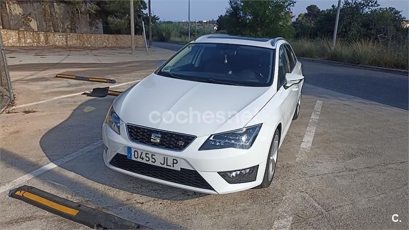 Blanco Usado 2016 Seat Leon ST FR Familiar | 10.880 € (Precio justo) - Imagen 1/4
