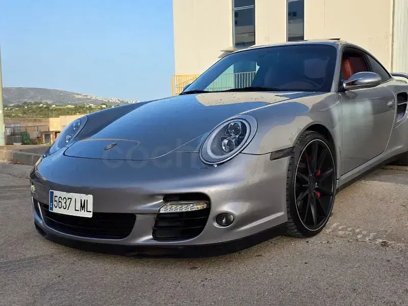 Usado Porsche 911 Turbo 480 CV (353 kW) 2008 Gris / plata Coupe