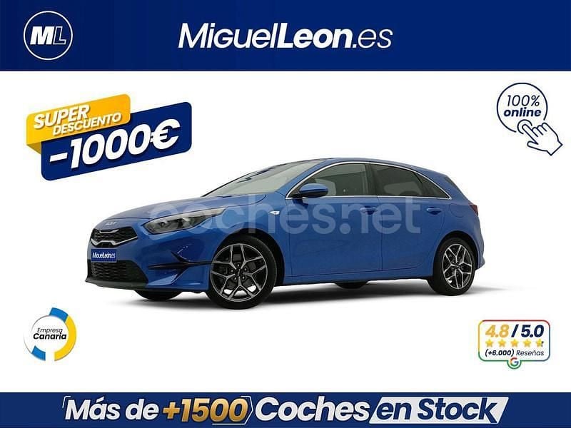 Azul Usado 2023 Kia Ceed Utilitario | 17.985 € (Precio justo) - Imagen 1/3