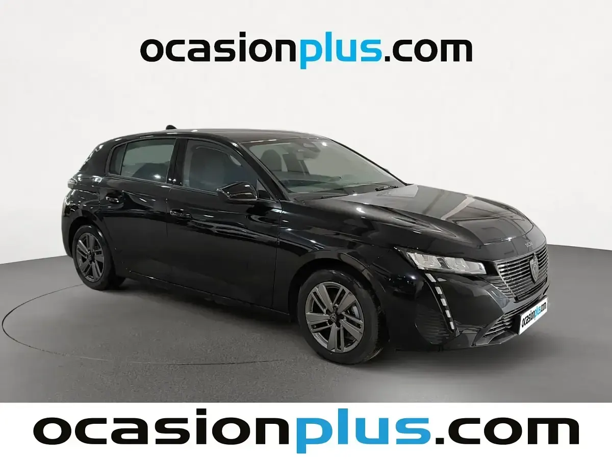 Usado Peugeot 308 Active 130 CV (95 kW) 2024 Negro Berlina