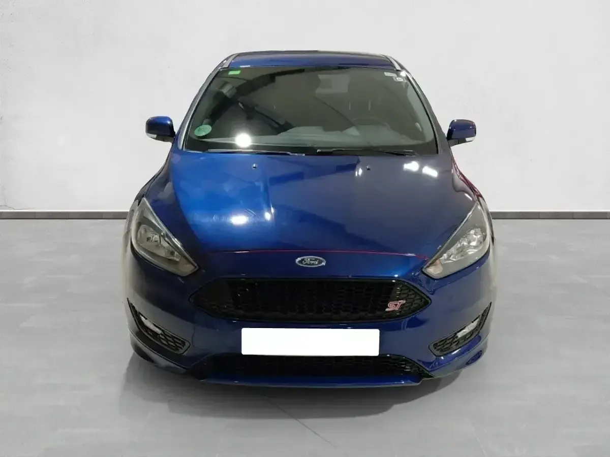 Usado Ford Focus ST-Line 125 CV (91 kW) 2018 Azul Berlina