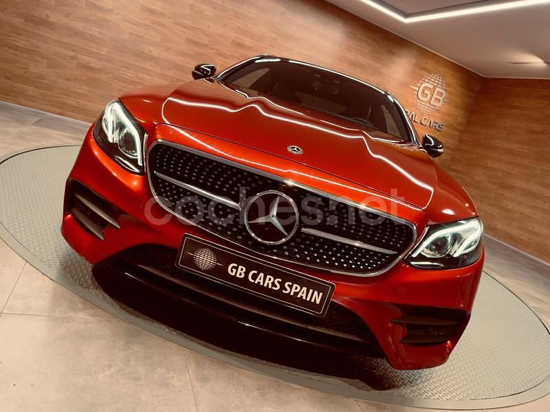 Usado Mercedes E350 299 CV (219 kW) 2018 Granate Coupe