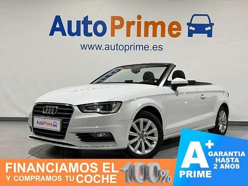 Usado Audi A3 Cabriolet Attraction 110 CV (80 kW) 2015 Blanco Descapotable