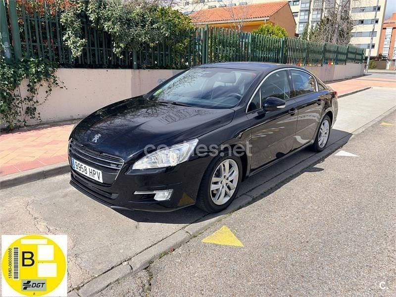 Usado Peugeot 508 Active 115 CV (84 kW) 2013 Negro Berlina