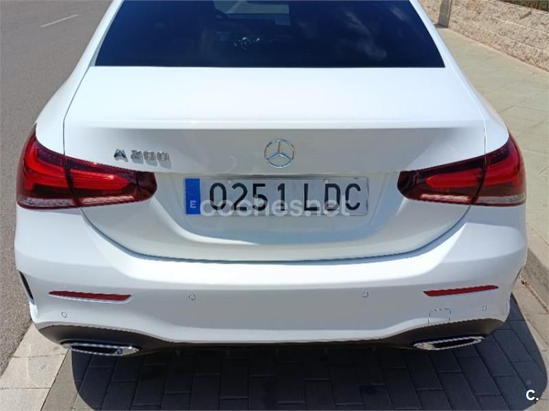 Blanco Usado 2019 Mercedes A200 Berlina | 28.500 € (Precio justo) - Imagen 1/4