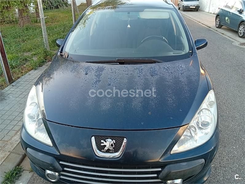 Usado Peugeot 307 110 CV (80 kW) 2007 Azul Familiar