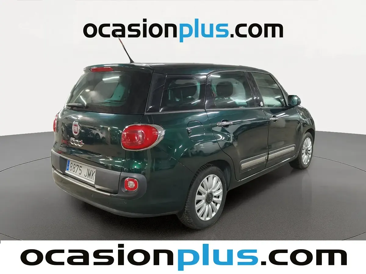 Usado Fiat 500L Living 120 CV (88 kW) 2016 Verde Monovolumen