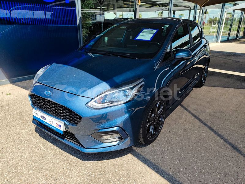Azul Usado 2020 Ford Fiesta ST-Line Utilitario | 12.900 € (Precio justo) - Imagen 1/4