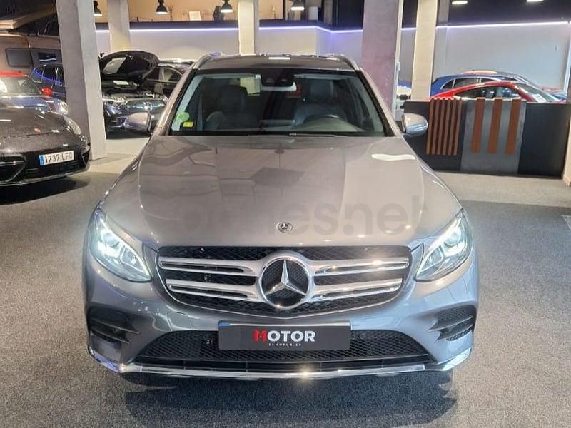 Usado Mercedes GLC220 170 CV (125 kW) 2018 Gris / plata SUV