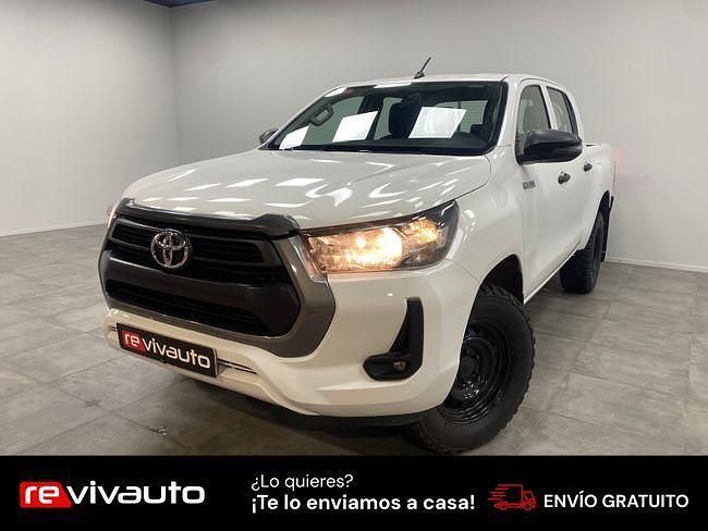 Blanco Usado 2021 Toyota HiLux Recogida | 28.990 € (Precio justo) - Imagen 1/4