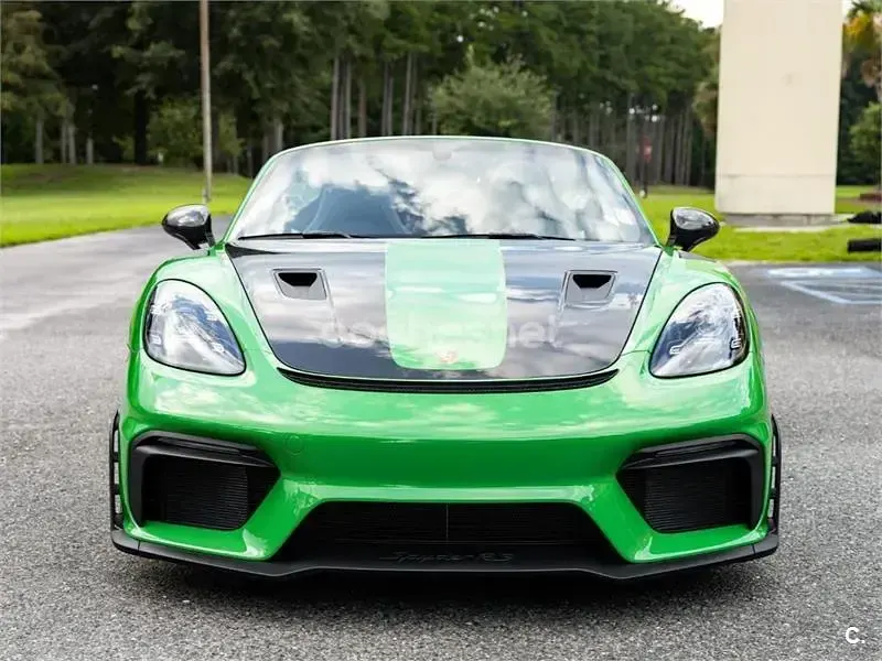 Usado Porsche Boxster Spyder 500 CV (367 kW) 2024 Verde Descapotable