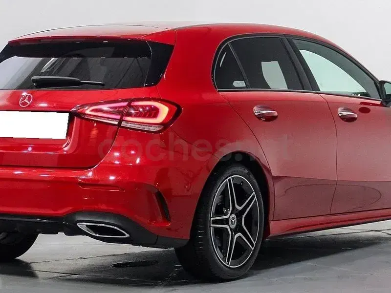 Usado Mercedes A200 150 CV (110 kW) 2019 Rojo Berlina