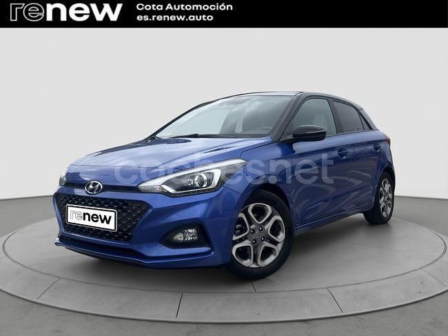 Azul Usado 2020 Hyundai i20 Berlina | 12.990 € (Precio justo) - Imagen 1/4