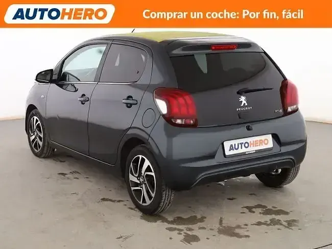 Usado Peugeot 108 Allure 72 CV (52 kW) 2019 Verde Utilitario