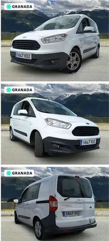 Usado Ford Transit Ambiente 101 CV (74 kW) 2017 Blanco Familiar