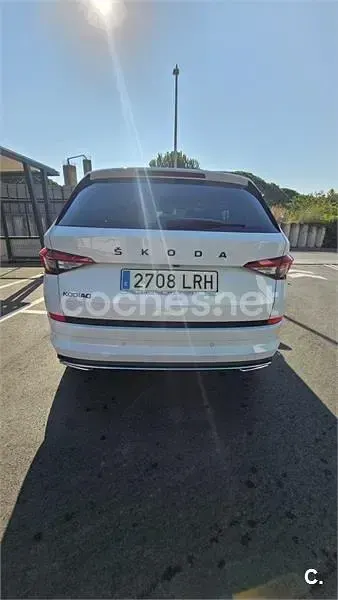 Usado Skoda Kodiaq SportLine 150 CV (110 kW) 2021 Blanco SUV