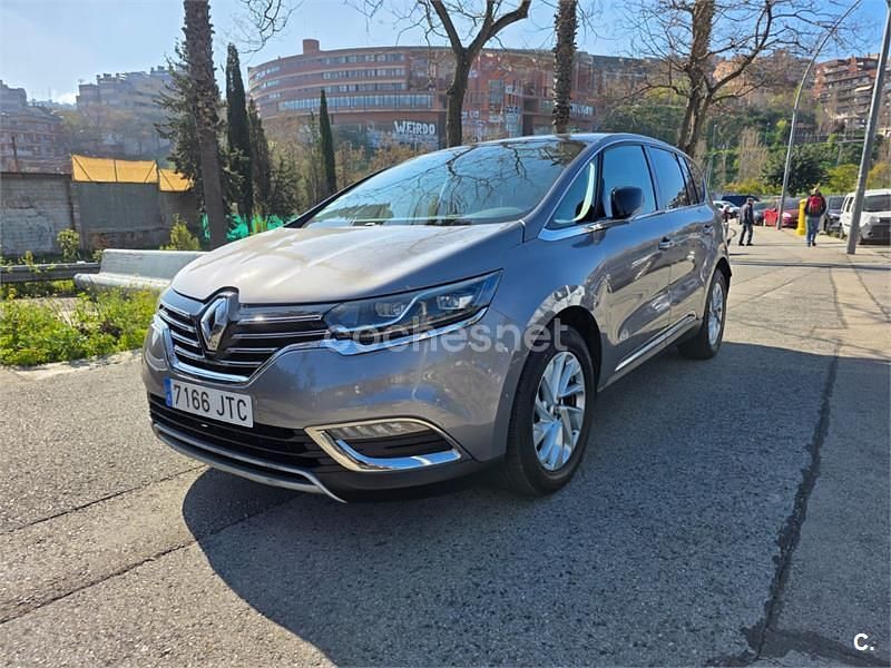 Usado Renault Espace Zen 130 CV (95 kW) 2016 Gris / plata Monovolumen