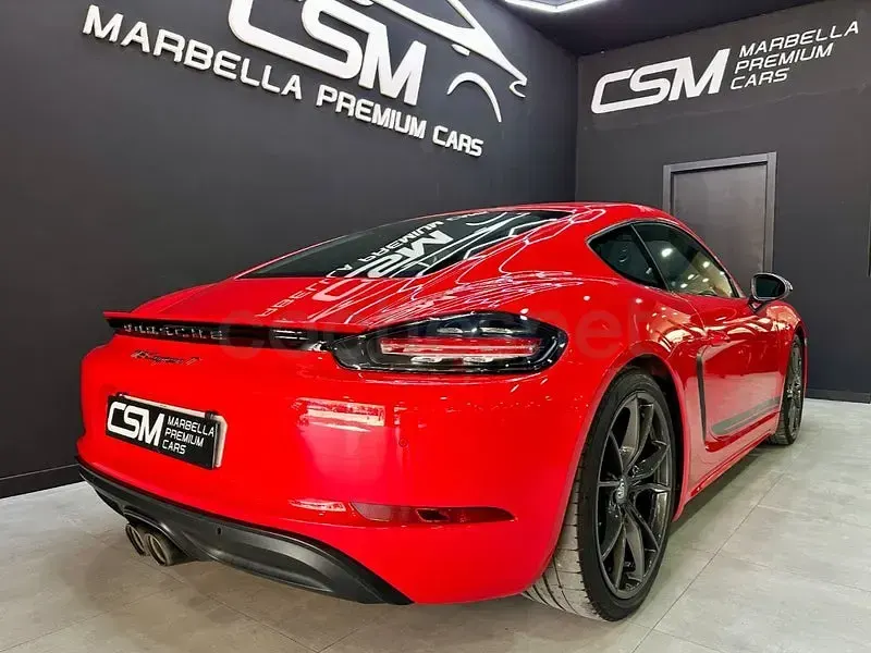 Usado Porsche 718 Cayman T 300 CV (220 kW) 2019 Rojo Coupe