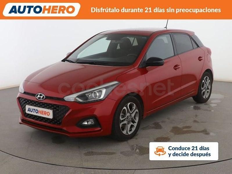 Rojo Usado 2019 Hyundai i20 Utilitario | 13.699 € (Un poco caro) - Imagen 1/3