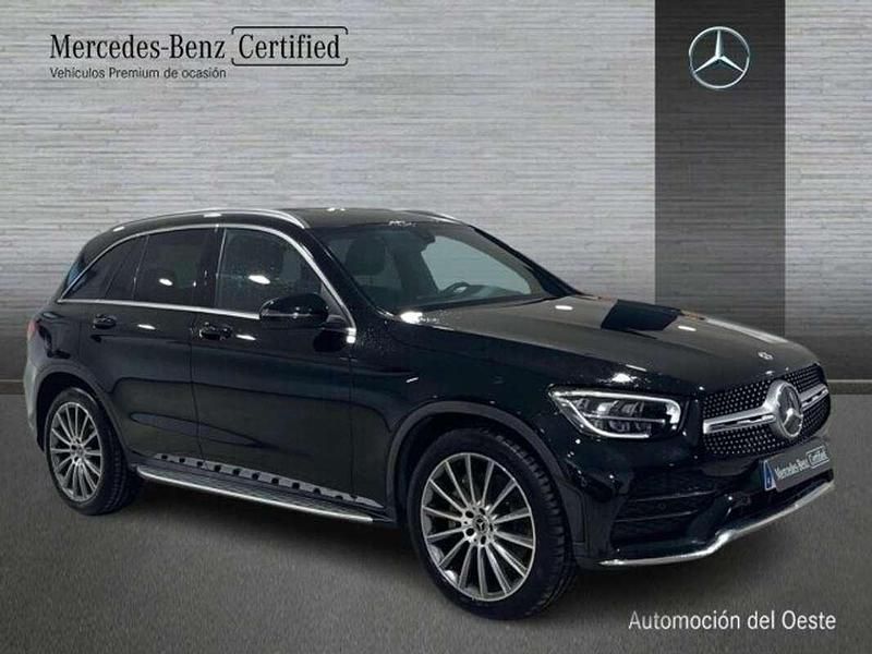 Usado Mercedes GLC220 199 CV (146 kW) 2022 Negro SUV