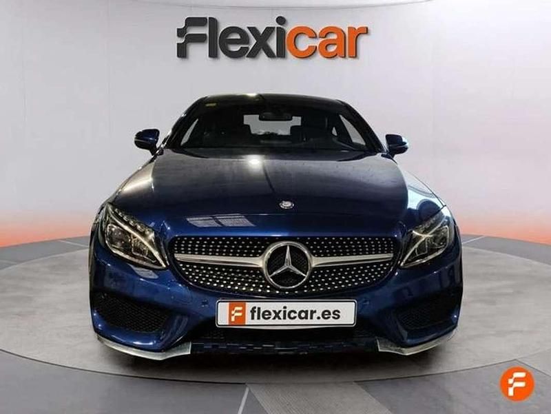 Usado Mercedes C220 170 CV (125 kW) 2016 Azul Coupe