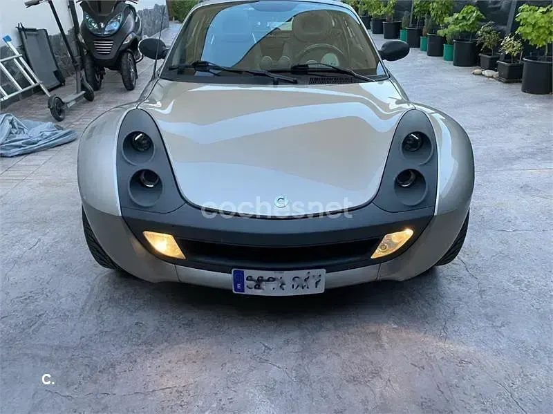 Usado Smart Roadster 82 CV (60 kW) 2003 Gris / plata Descapotable