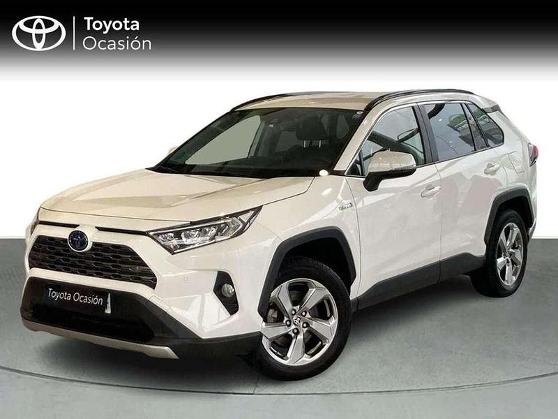 Usado Toyota RAV4 Hybrid Advance 223 CV (164 kW) 2020 Blanco SUV