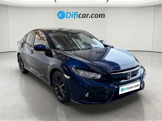 Usado Honda Civic Elegance 131 CV (96 kW) 2021 Azul Berlina