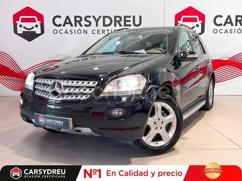 Negro Usado 2007 Mercedes ML320 SUV | 14.900 € (Un poco caro) - Imagen 1/3