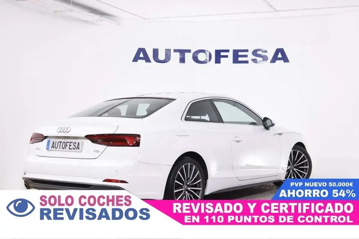 Usado Audi A5 S-Line 190 CV (139 kW) 2017 Blanco Coupe