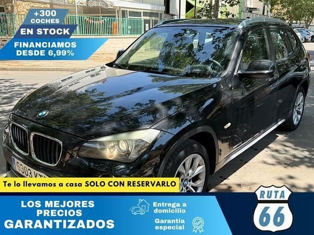 Negro Usado 2010 BMW X1 xLine SUV | 11.990 € (Precio justo) - Imagen 1/4