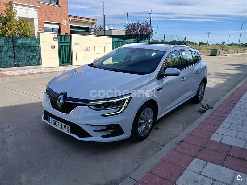 Blanco Usado 2021 Renault Mégane GrandTour Business Familiar | 10.200 € (Super precio) - Imagen 1/4