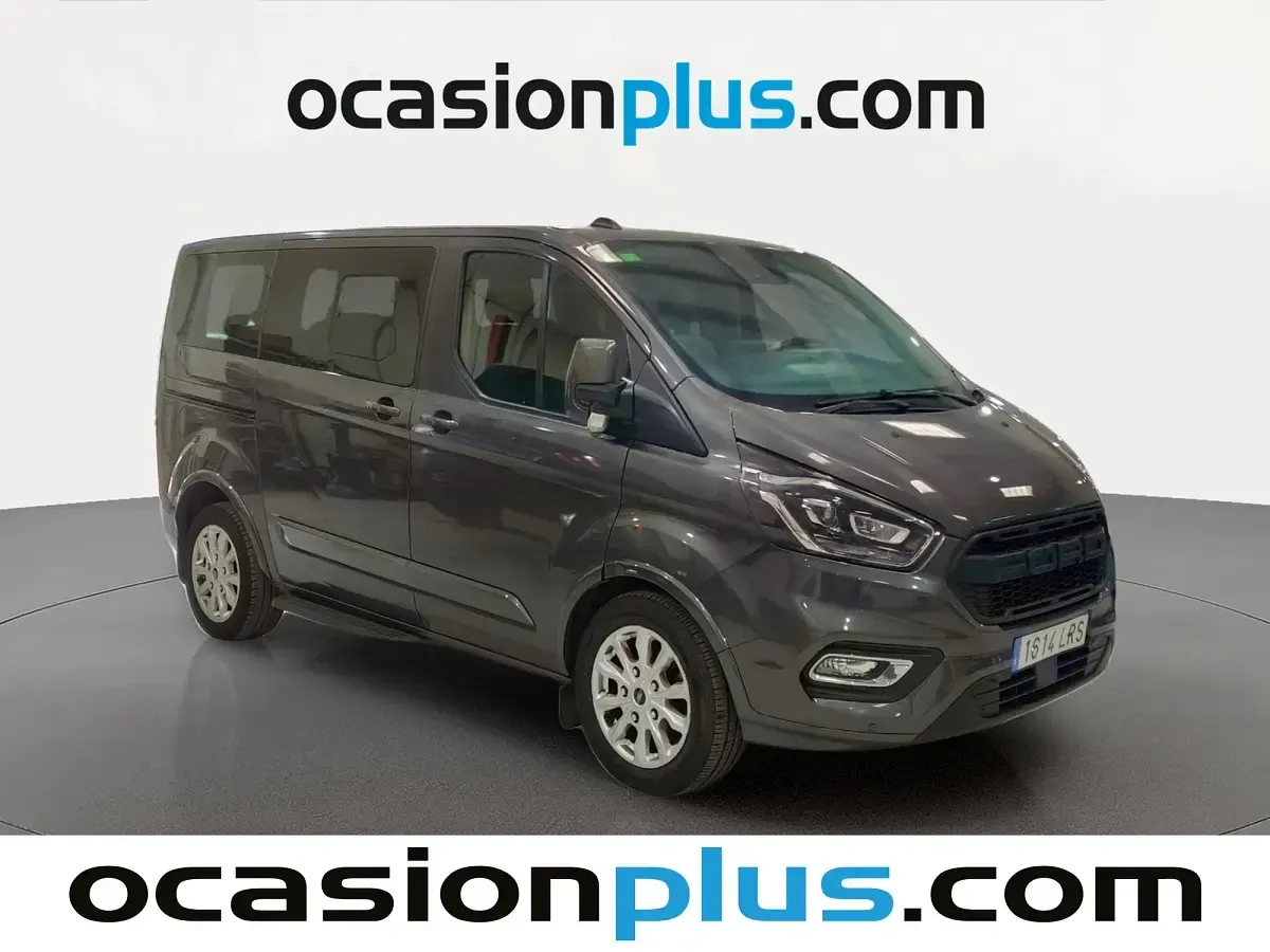 Usado Ford Tourneo Custom Titanium 185 CV (136 kW) 2021 Gris Van