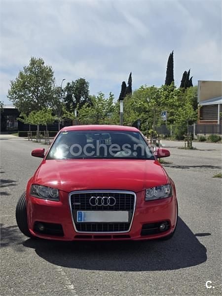 Usado Audi A3 S-Line 140 HP (102 kW) 2008 Vermelho Citadino
