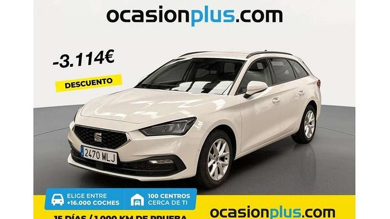 Blanco Usado 2023 Seat Leon ST Style Familiar | 17.728 € (Precio justo) - Imagen 1/4