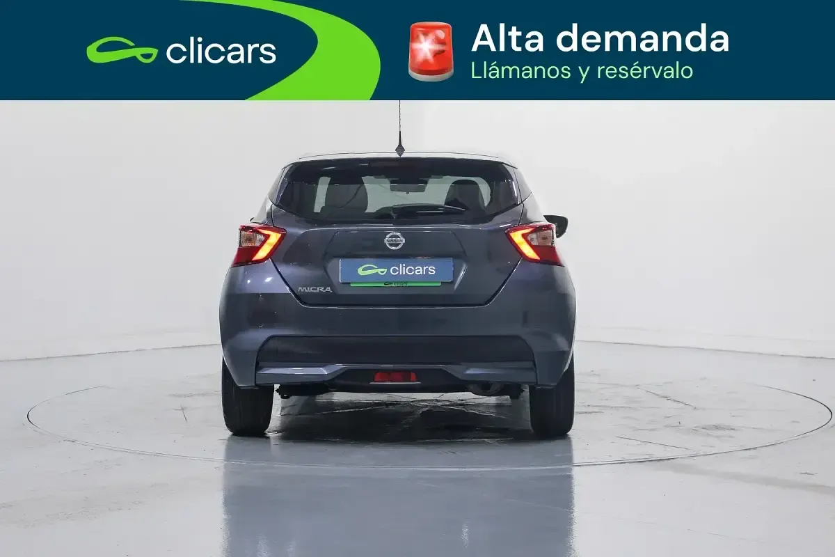 Usado Nissan Micra N-Connecta 100 CV (73 kW) 2019 Gris / plata Utilitario