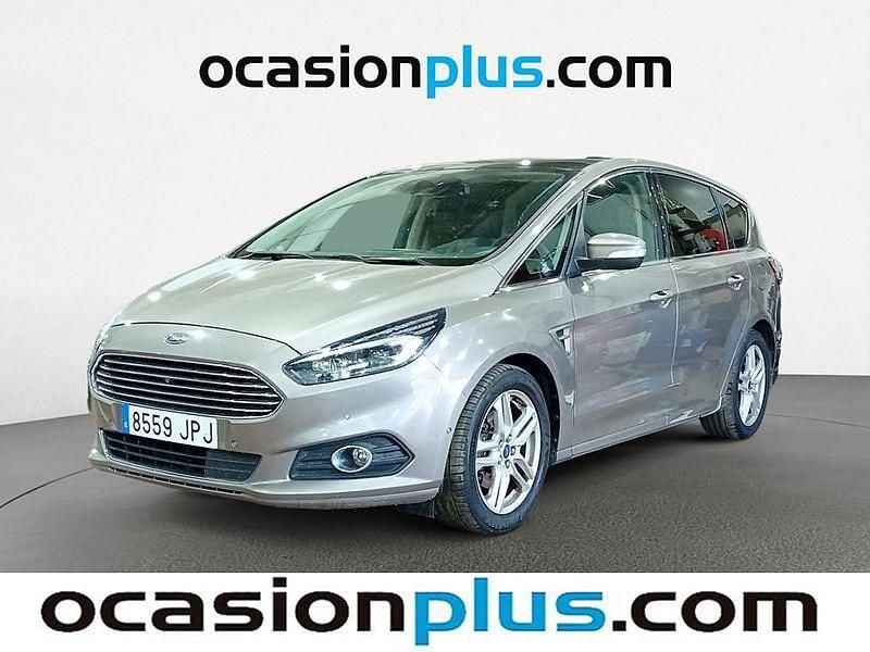 Gris plata Usado 2016 Ford S-MAX Vignale Monovolumen | 16.390 € (Buen precio) - Imagen 1/4