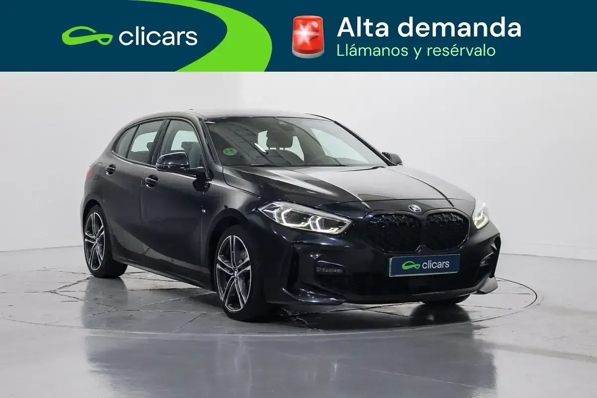 Usado BMW 118 150 CV (110 kW) 2021 Negro Utilitario
