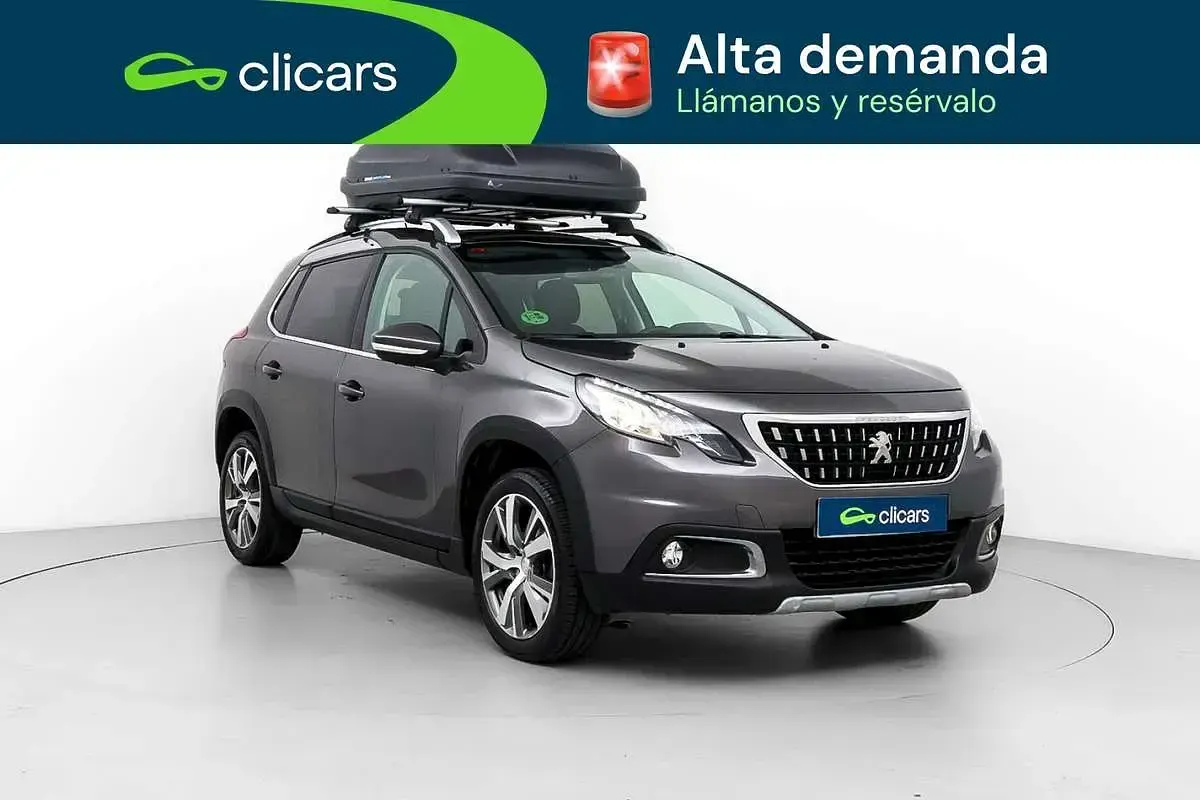 Usado Peugeot 2008 Allure 131 CV (96 kW) 2018 Gris SUV