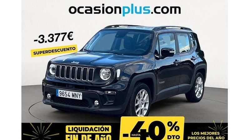 Negro Usado 2024 Jeep Renegade Limited SUV | 17.827 € (Buen precio) - Imagen 1/4