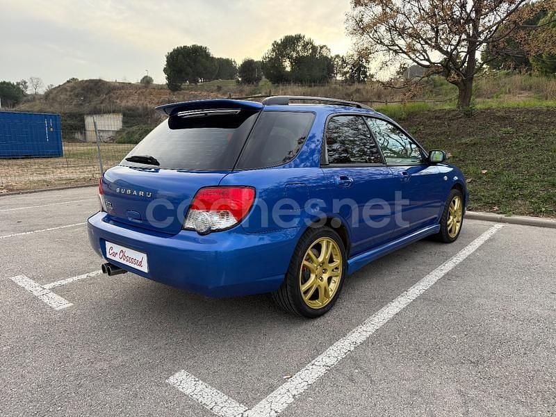 Usado Subaru Impreza Sport 225 CV (165 kW) 2004 Azul Familiar