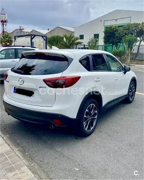 Usado Mazda CX-5 Style 150 CV (110 kW) 2015 Blanco SUV