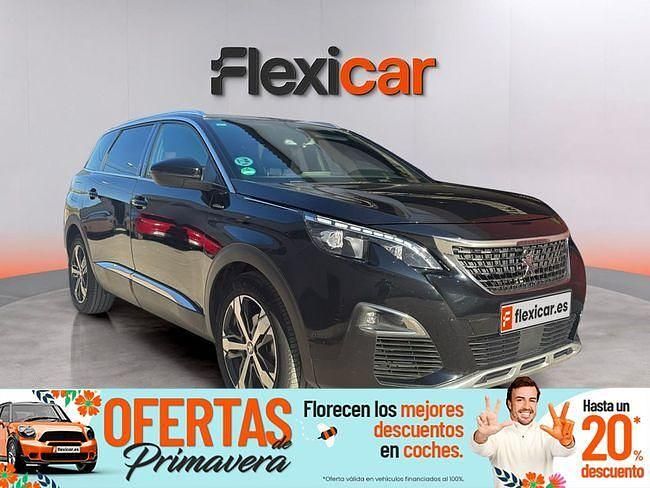 Usado Peugeot 5008 GT-line 120 CV (88 kW) 2017 Negro