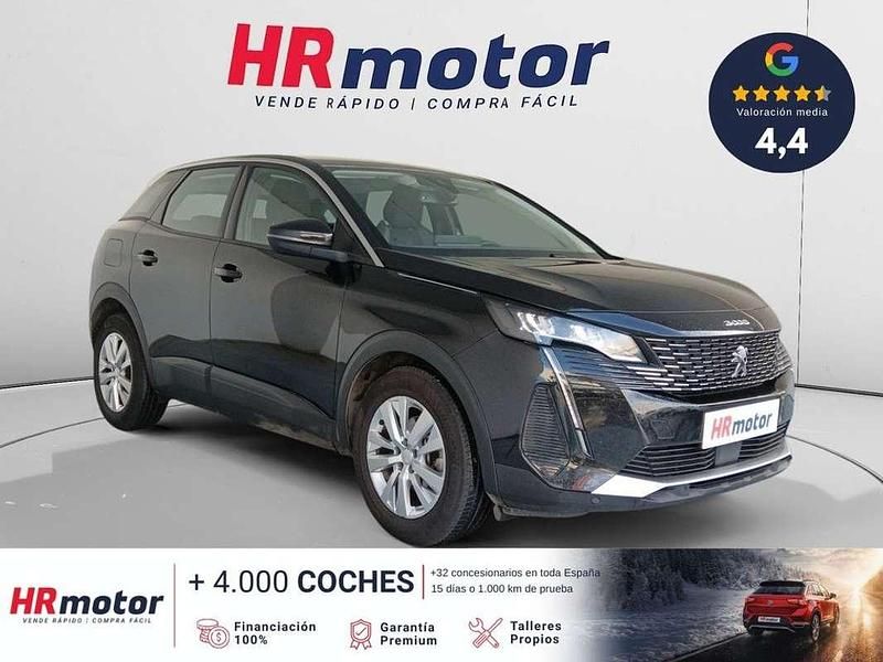Usado Peugeot 3008 Active 131 CV (96 kW) 2021 Gris SUV