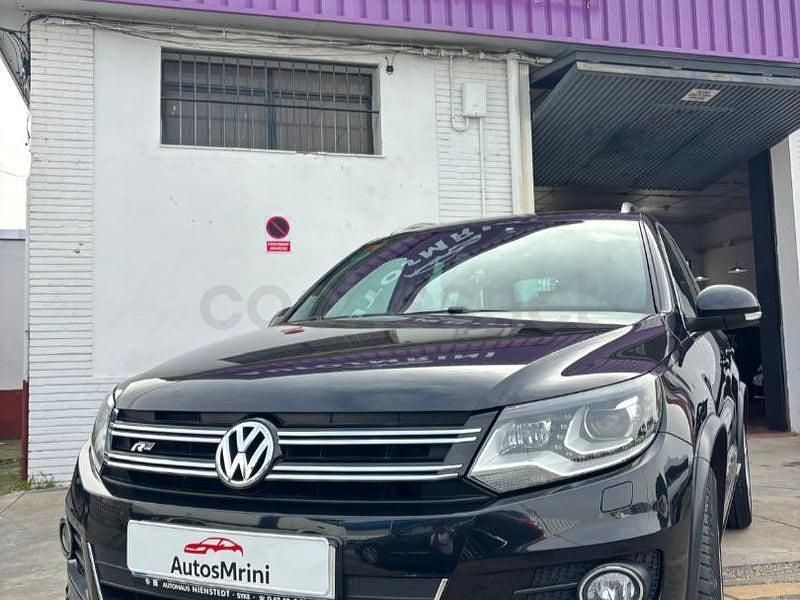 Usado VW Tiguan R-line 184 CV (135 kW) 2016 Negro SUV