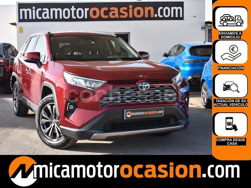 Granate Usado 2022 Toyota RAV4 Hybrid Advance SUV | 26.990 € (Precio justo) - Imagen 1/4