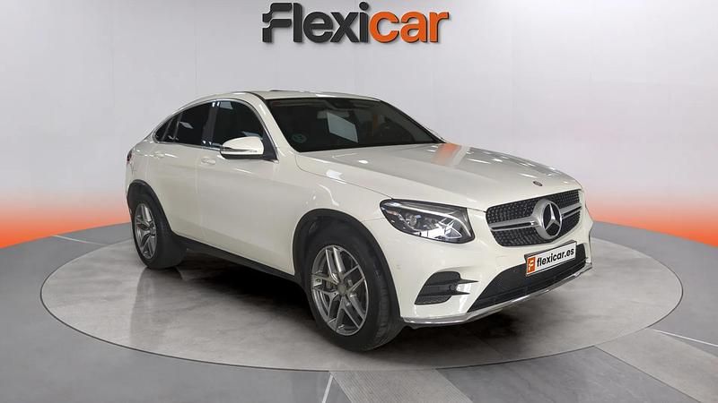 Usado Mercedes GLC250 204 CV (150 kW) 2016 Blanco Coupe